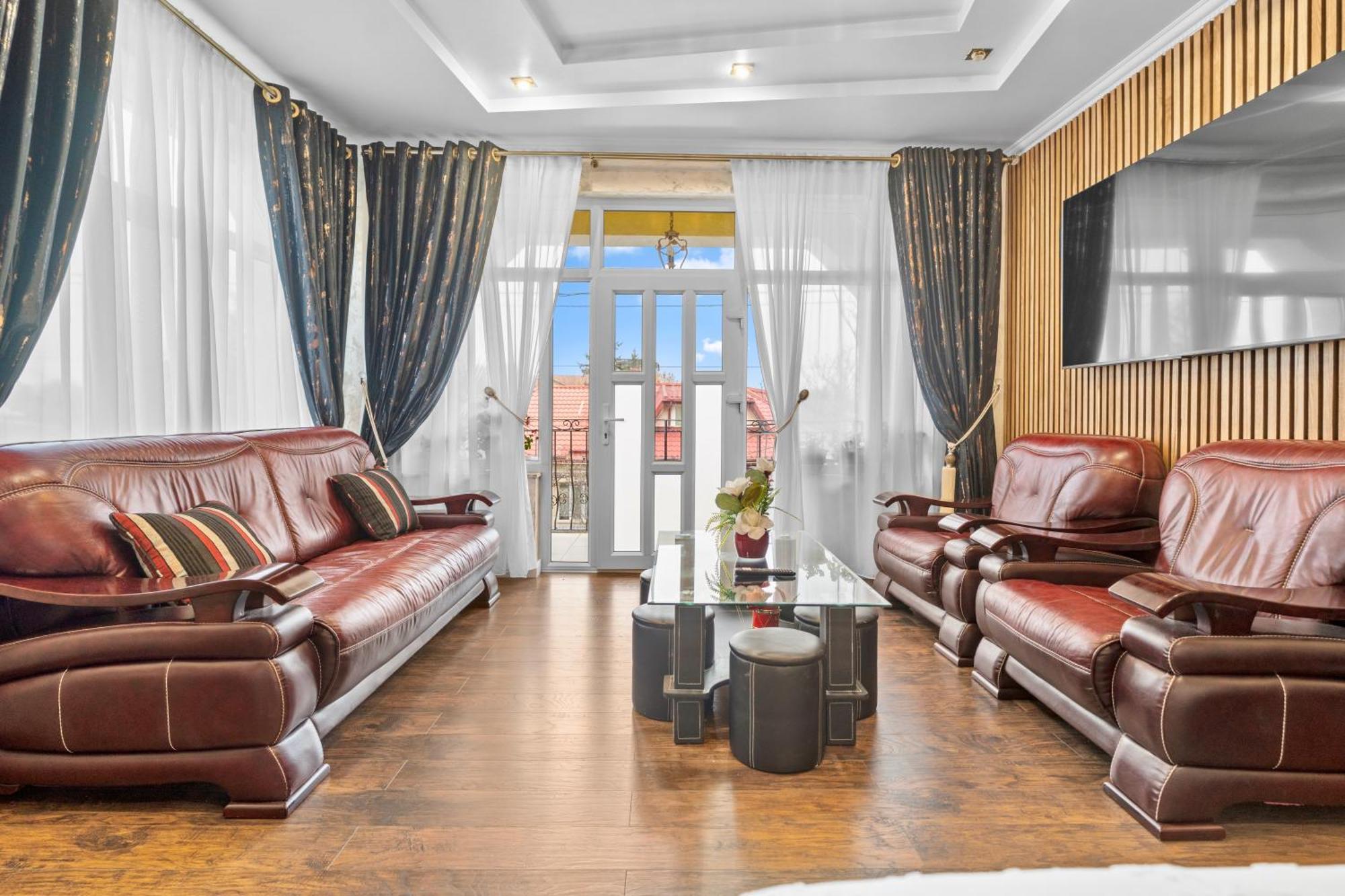 High-End 3Br Apartment - Private Garden, Terrace & Bbq Бухарест Экстерьер фото